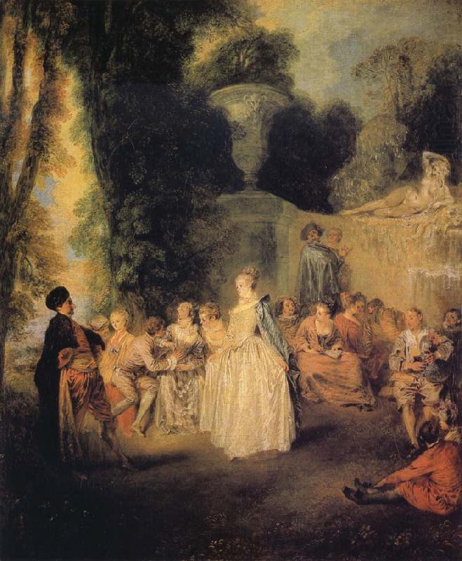 Fetes Venetiennes, Jean-Antoine Watteau